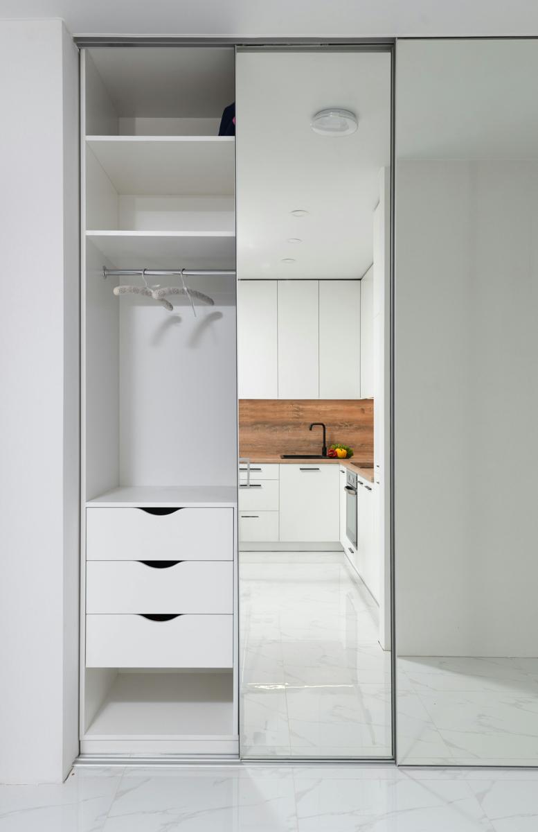 Wardrobe interior